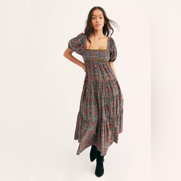 Free People Ashley Classic Babydoll Dress